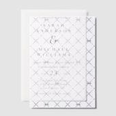 Luxe transparante vellum bruiloft uitnodigingen (Offset (Uitnodiging))