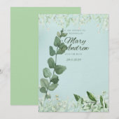 “Luxe Trouw Uitnodiging Template” (Voorkant / Achterkant)