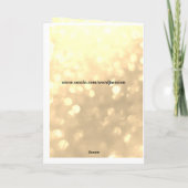 Luxe van alle kerstdagen van de familie feestdagen kaart (Achterkant)