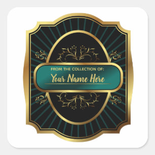 LUXE Vanuit het Collectie van: Vierkante Sticker