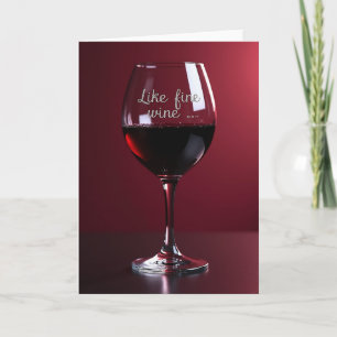 Luxe Verjaardagskaart met Cheers Kaart