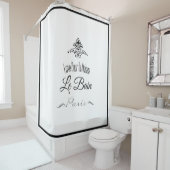 Luxe versez le rideau en douche de Maison de La (En situation)