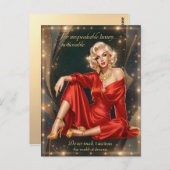 Luxe Vintage Briefkaart (Voorkant / Achterkant)