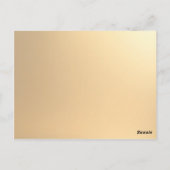 Luxe Vintage Briefkaart (Achterkant)