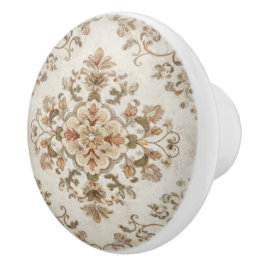 Luxe Vintage Keizerlijke Bloemstukken Keramische Knop