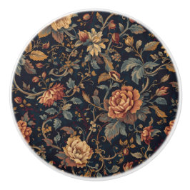 Luxe Vintage Koninklijke Saffraan Keramische Knop