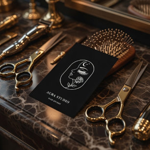 Luxe Visagist Visitekaartje met QR-code