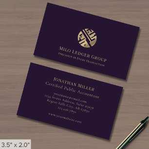 Luxe Visitekaartjes voor Boekhoudprofessionals