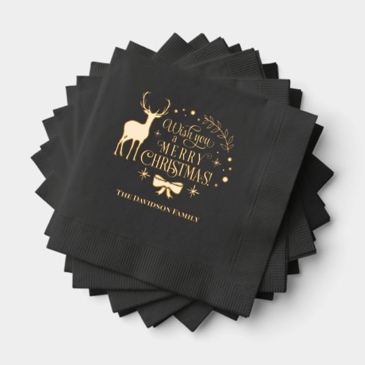 Luxe Vous Souhaite Un Joyeux NOËL Famille D'Entrep (Insitu (empilé))