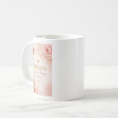 Luxe vrouwelijke koffiekop koffiemok (Voorkant links)
