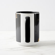Luxe vulpen kunst koffiemok