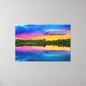 Luxe Wall Art Schilderachtig waterlandschap Canvas Afdruk (Voorkant)