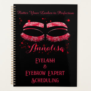 Luxe Waterverf Wimper & wenkbrauw Beauty, Hot Pink Planner