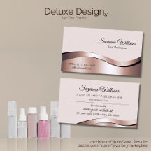 Luxe Waved Roos Gold Decor Deluxe Oogvanger