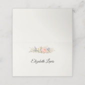 Luxe Weidebloemen Bruiloft (Buitenkant ongevouwen)
