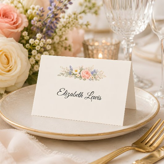 Luxe Weidebloemen Bruiloft