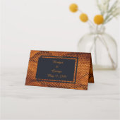 Luxe Wilde Snake huid Dier Bruiloft (Achterkant)