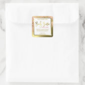 Luxe Wit Goud Zebra Print Body Butter Labels (Tas)