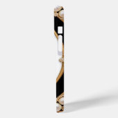 Luxe Witte Bloem Case-Mate iPhone Case (Achterkant / Links)