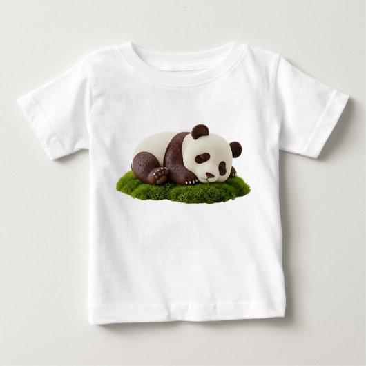Luxe witte chocolade panda dessert (Voorkant)