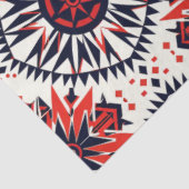 Luxe witte "Cosmic Interlock" Gift Tissue Pap Tissuepapier (Detail)