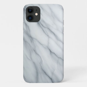 Luxe Witte Marmer Textuur - Elegante Moderne Esthe iPhone 11 Hoesje