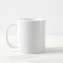 Luxe witte monogrammap set koffiemok