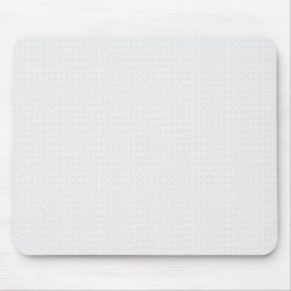 Luxe witte monogrammap set muismat