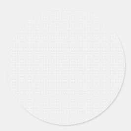 Luxe witte monogrammap set ronde sticker