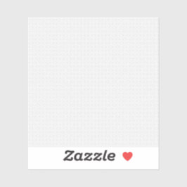 Luxe witte monogrammap set sticker