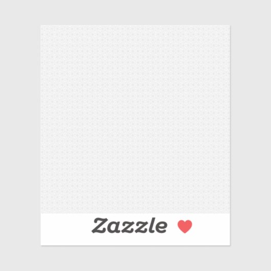Luxe witte monogrammap set sticker (Vel)
