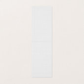 Luxe witte monogrammap set visitekaartjes (Buitenkant ongevouwen)