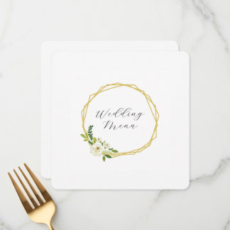Luxe Witte Roos Bloemstuk Lijst Menu
