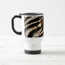 Luxe Zebra Kristal Dierenprint