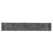 Luxe zwart monochromatische glazen achtergrond lange tafelloper (Horizontaal)