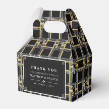 Luxe Zwarte Gouden Griekse Sleutel Trouw Dank Je W