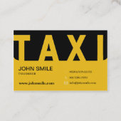LuxeCab Visitekaartje (Voorkant)