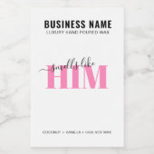 Luxekaarlabel 5,1 x 7,6 cm bewerkbaar voedselcontainer etiket (Enkel label)