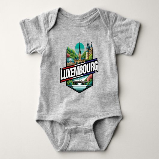 Luxembourg Europe Romper (Voorkant)