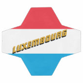 Luxembourg Football & Luxembourg Drapeau / Sports (Plat)