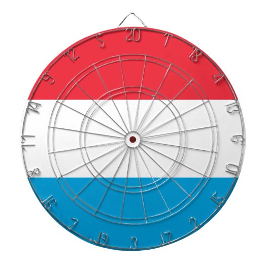 Luxembourg - Lëtzebuerg - Luxemburg Dartbord (Voorkant)