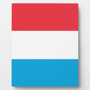 Luxembourg - Lëtzebuerg - Luxemburg Fotoplaat