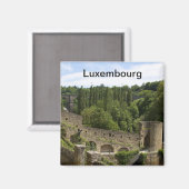 Luxembourg Ruines Magnet (Recto/Verso)