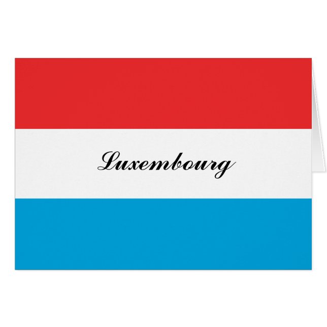 luxemburg (Voorkant Horizontaal)