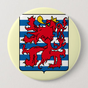 Luxemburg, België Ronde Button 4,0 Cm
