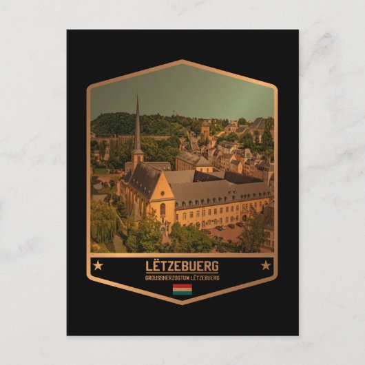 Luxemburg Briefkaart (Voorkant)