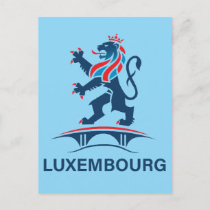 Luxemburg Europa Briefkaart
