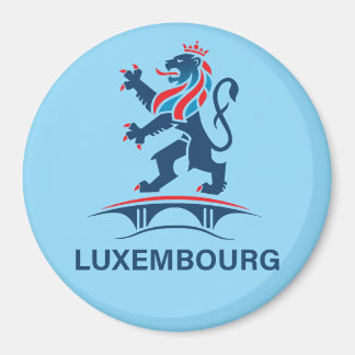 Luxemburg Europa Magneet