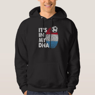 Luxemburg in mijn dna - Luxemburgse vlagteam luxem Hoodie