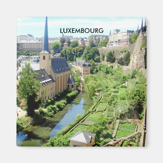 LUXEMBURG MAGNEET (Voorkant)